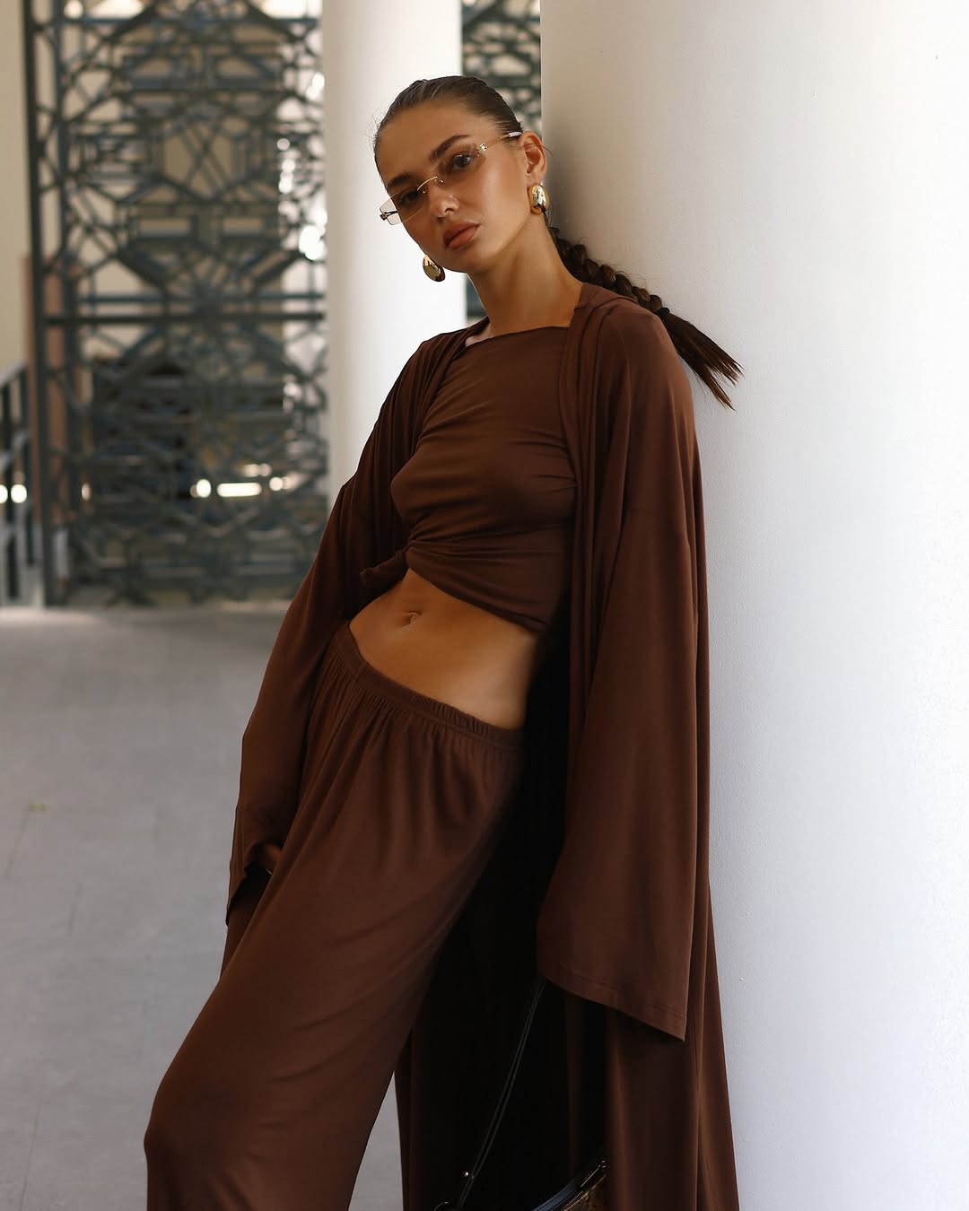 3-piece set with cardigan
