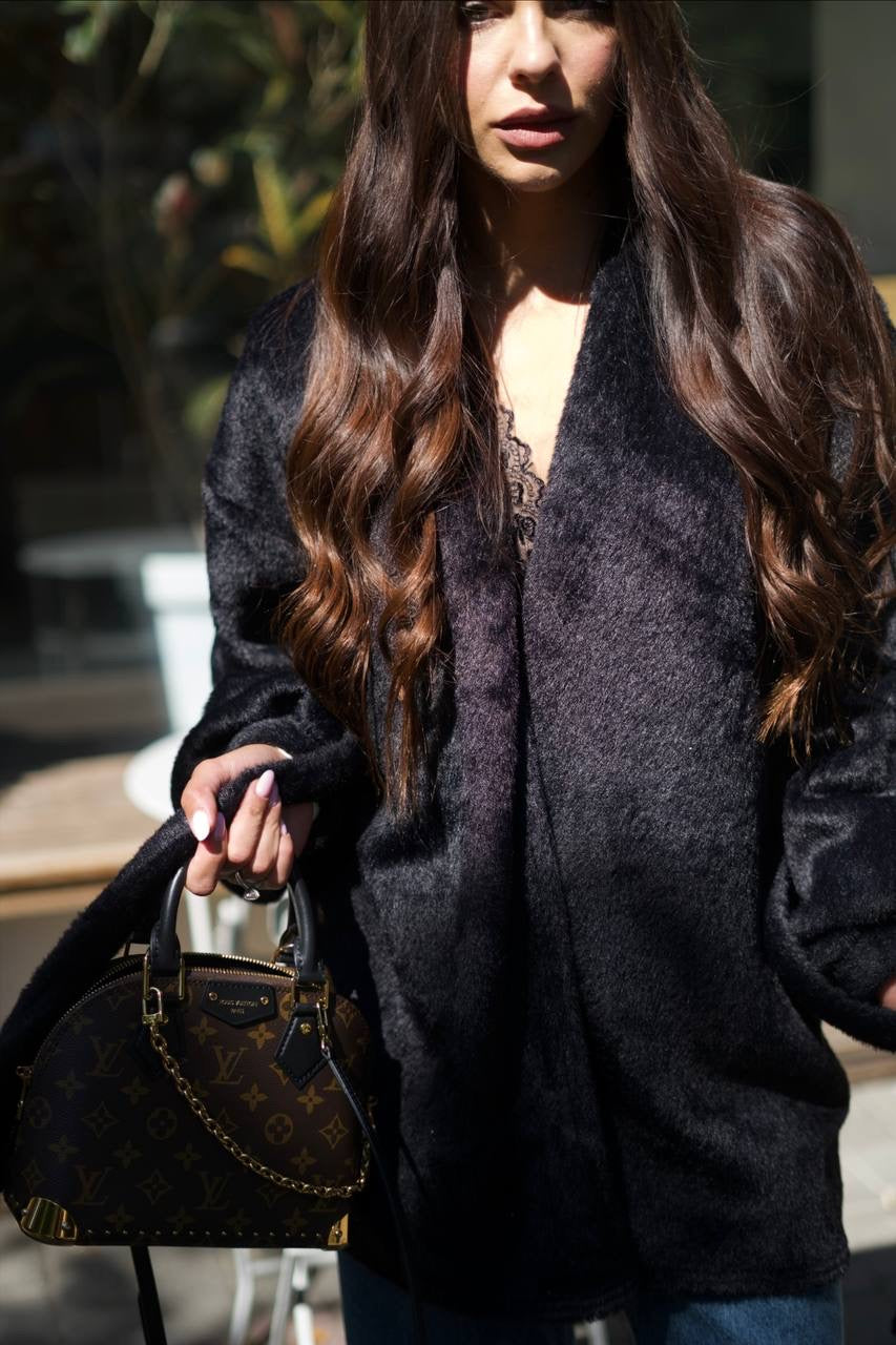Cashmere-Style Cardigan