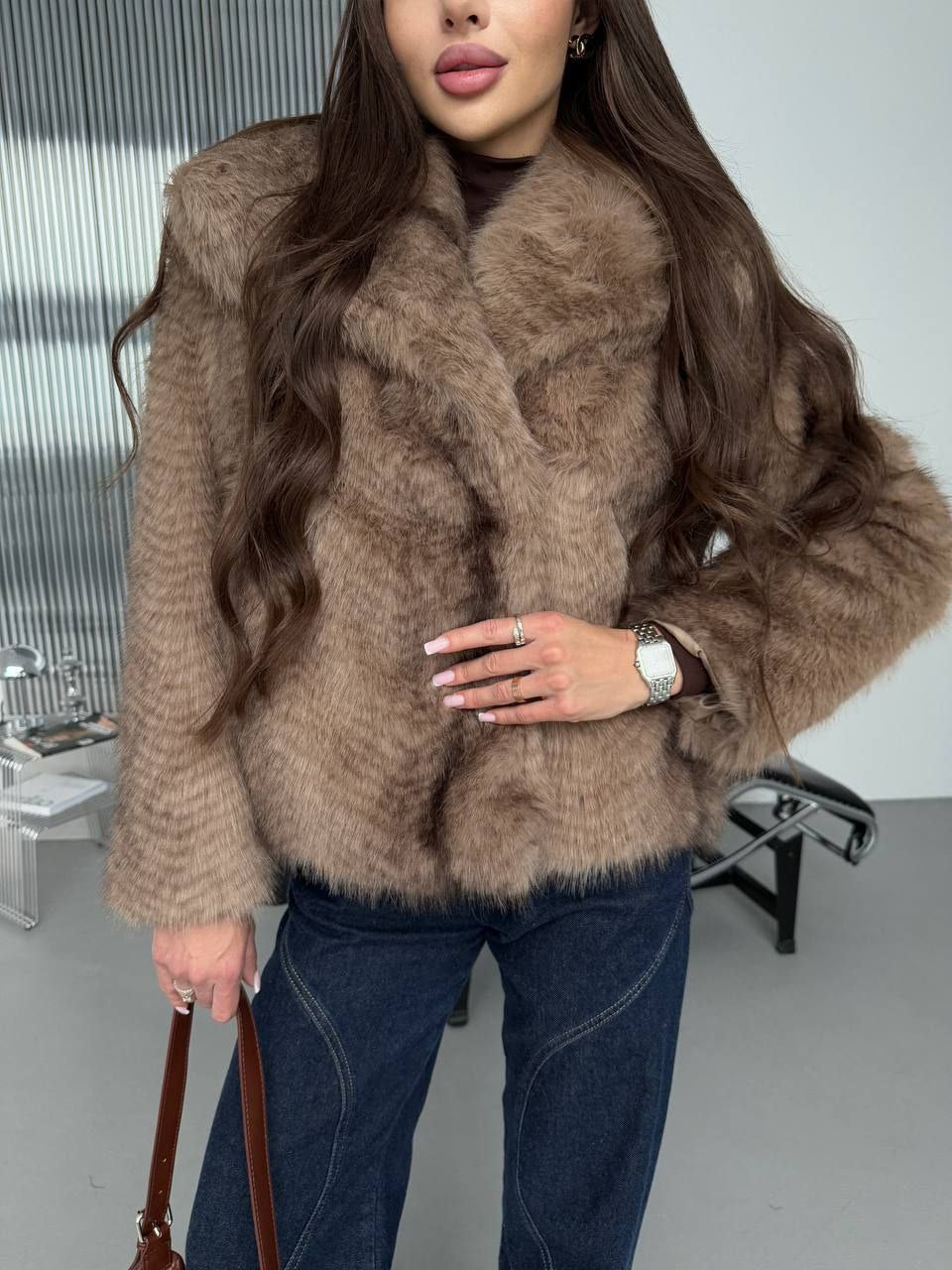 Fur coat