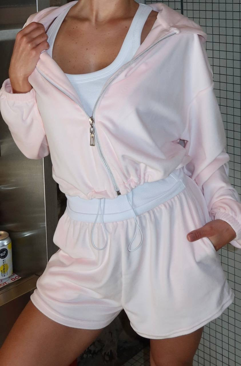 Velour Two-Piece Set