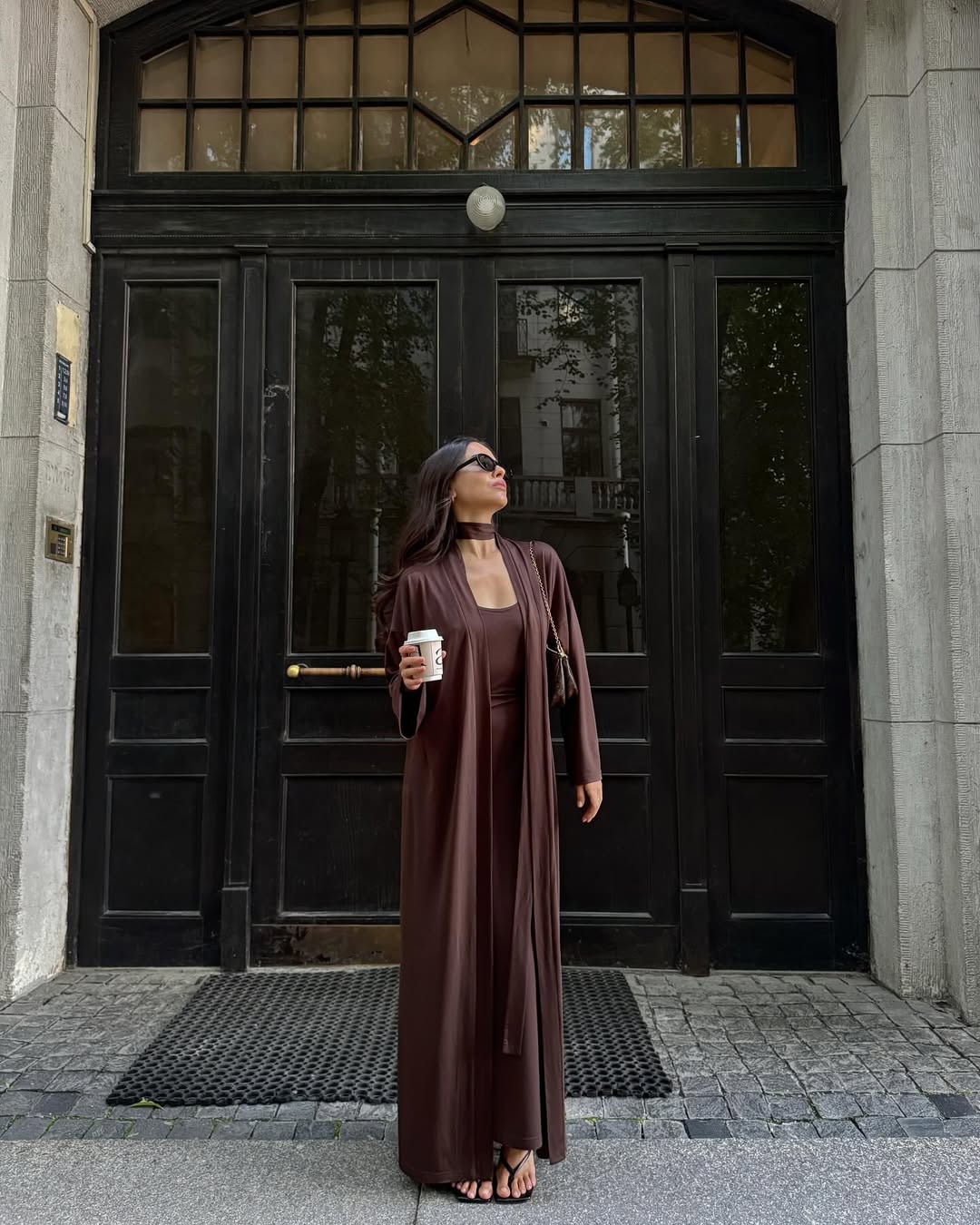2-in-1 Set: Cardigan + Dress