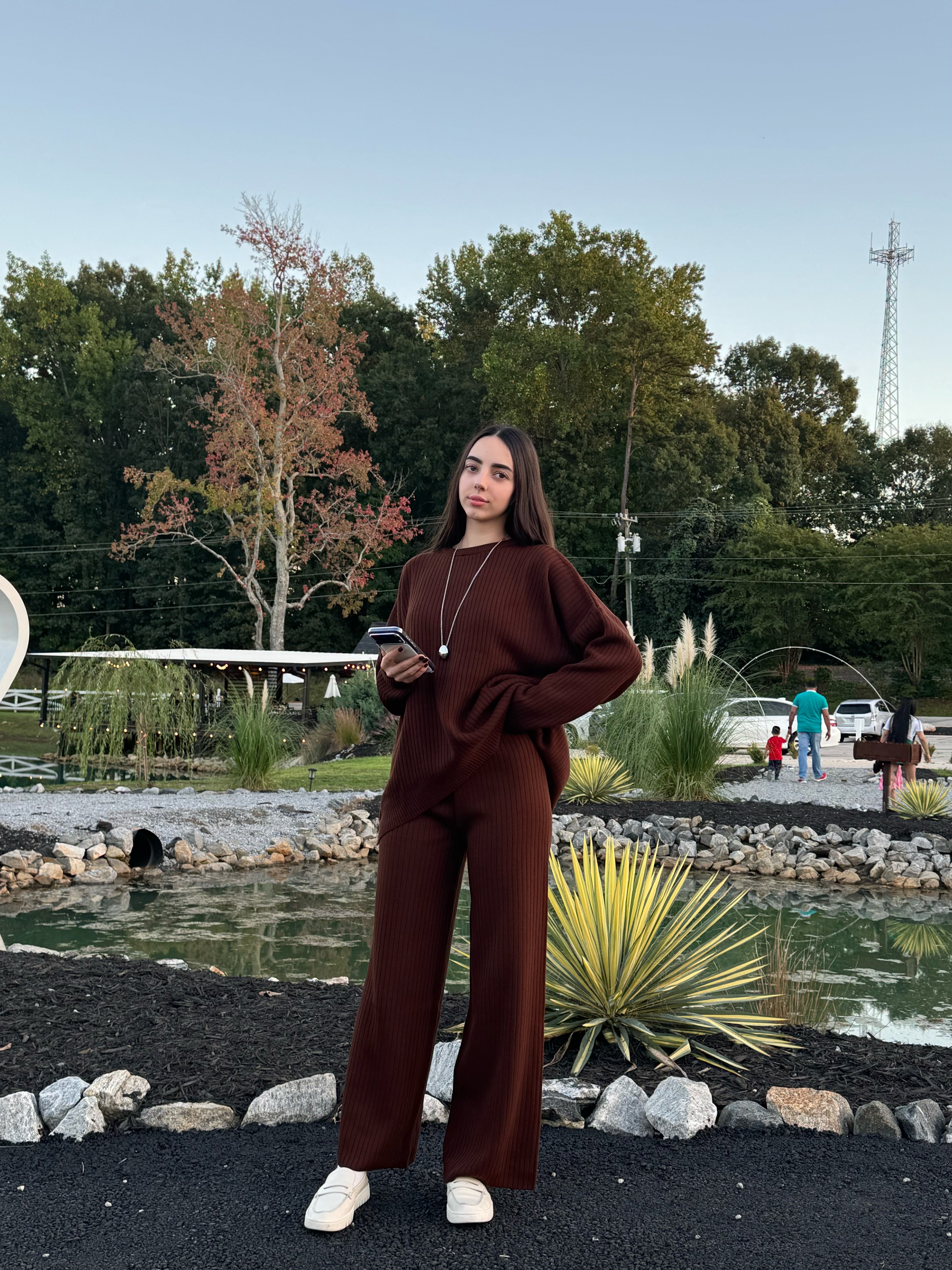 Set Sweater+Palazzo Pants