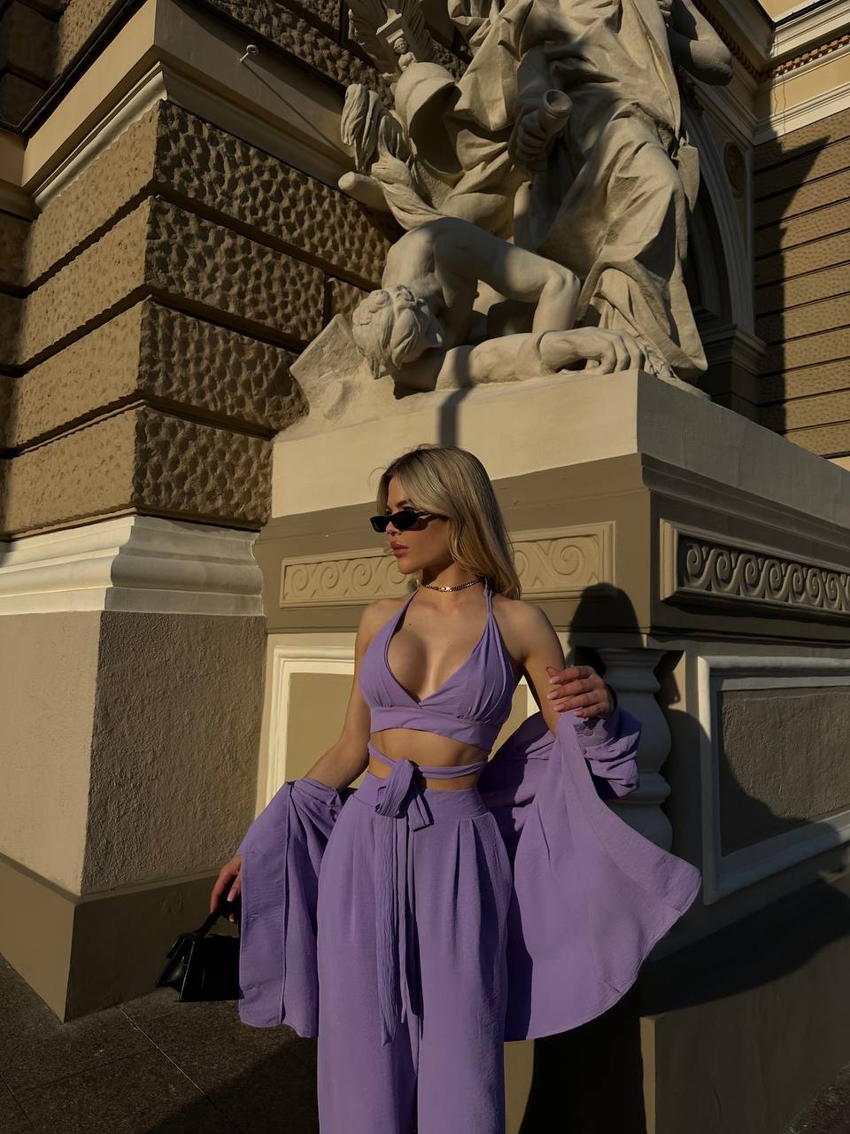 3-Piece Set (Shirt, Pants, Top)