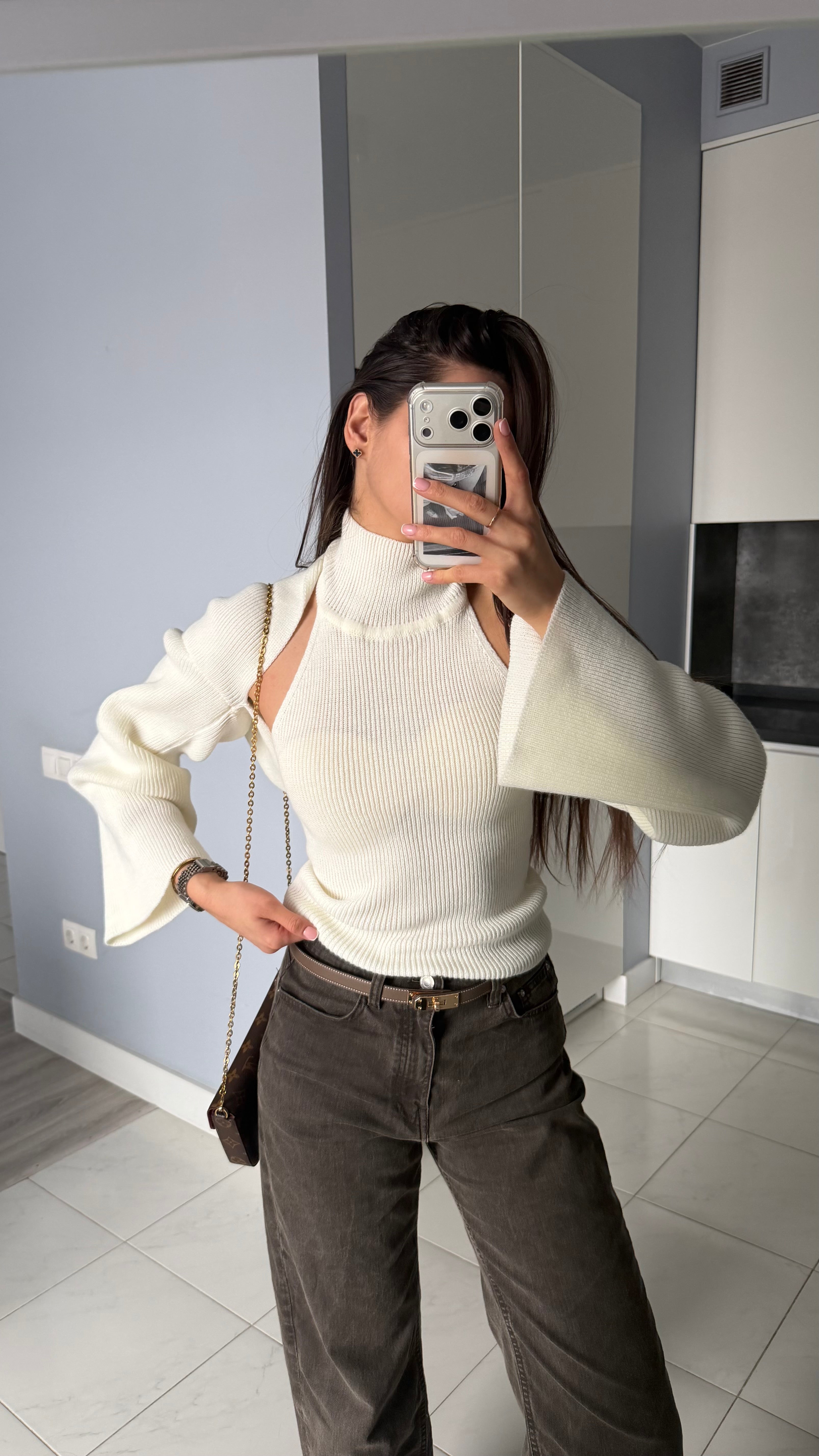 Trendy Top with Cape✨