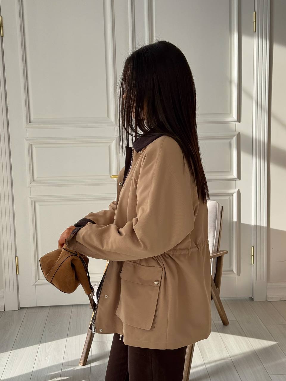 Ambarca Jacket is designed in a classic style