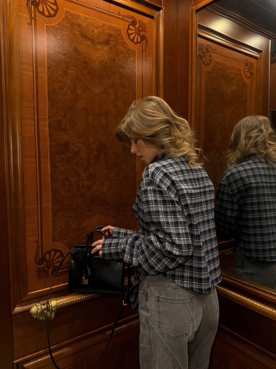 Stylish Plaid Shirt “Isabel”