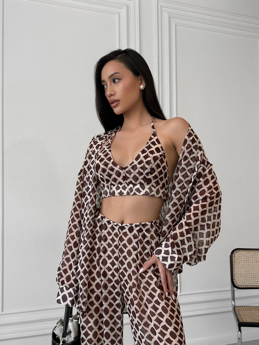 3-piece set “Cynthia Chiffon”