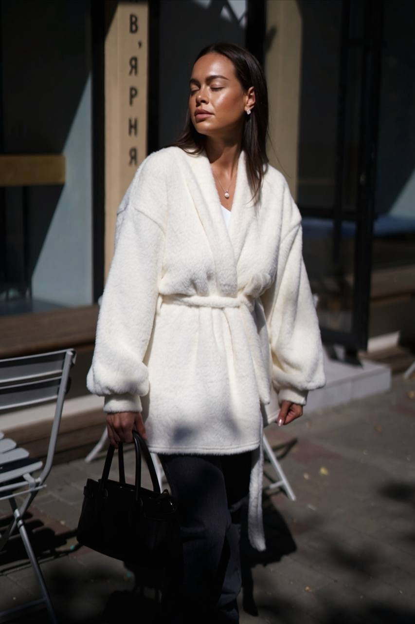 Cashmere-Style Cardigan