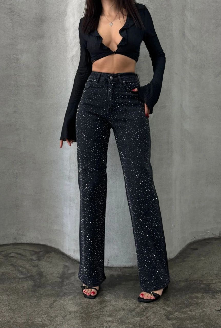 Jeans with Rhinestones