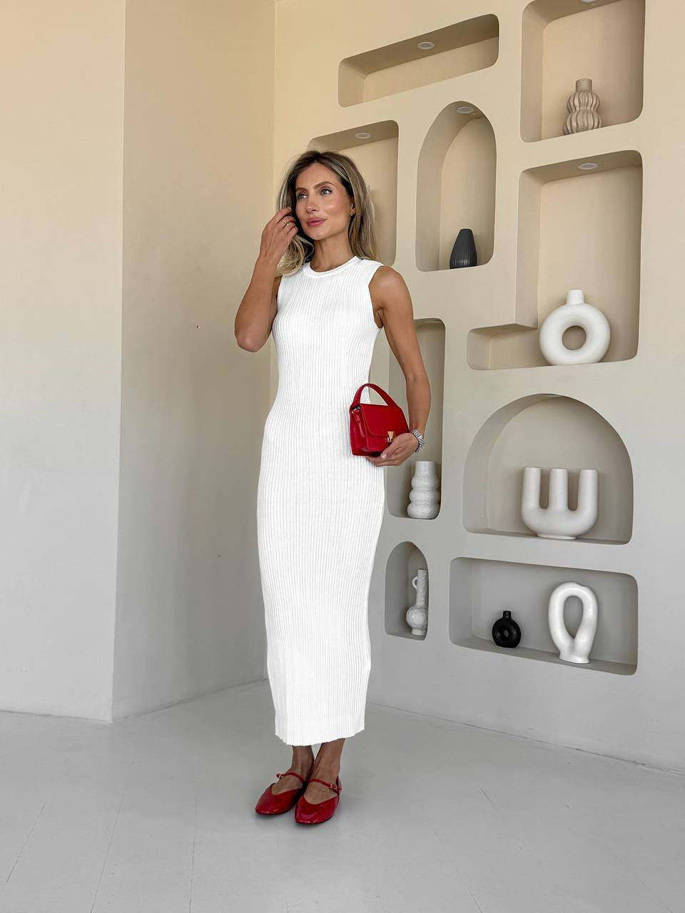 Maxi cotton dress
