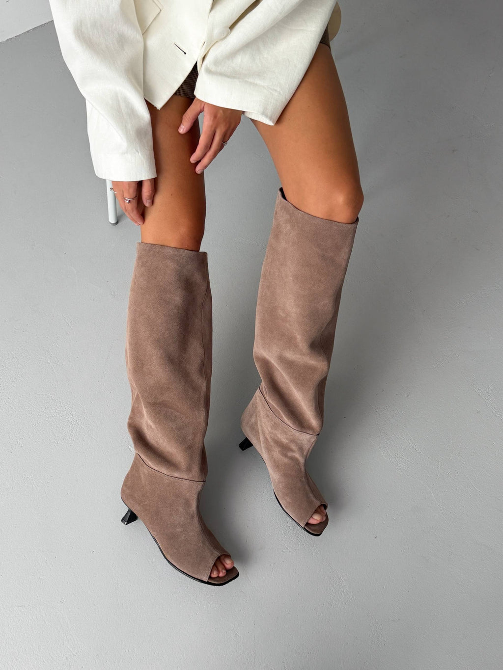 Open-Toe Boots