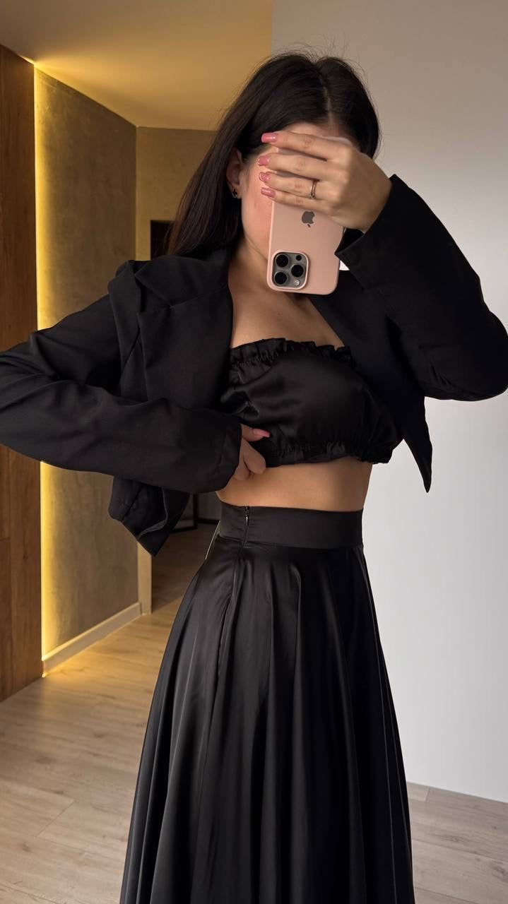 Balloon Maxi Skirt