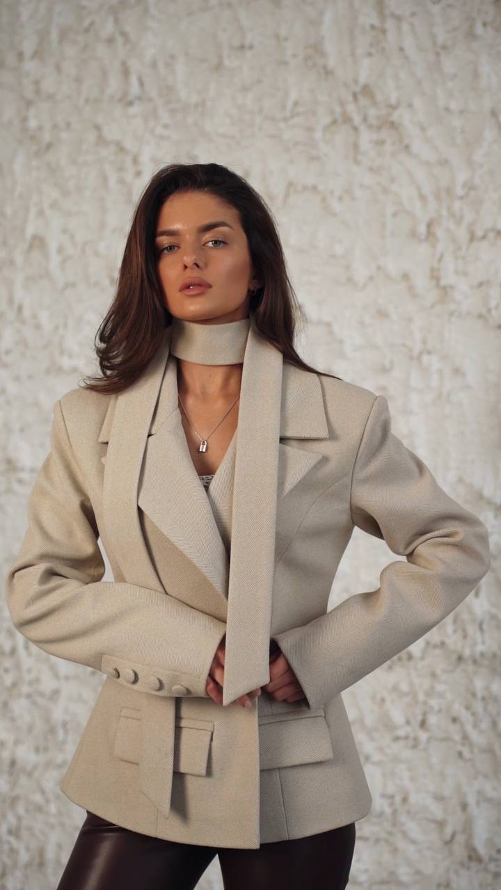 Cashmere jacket