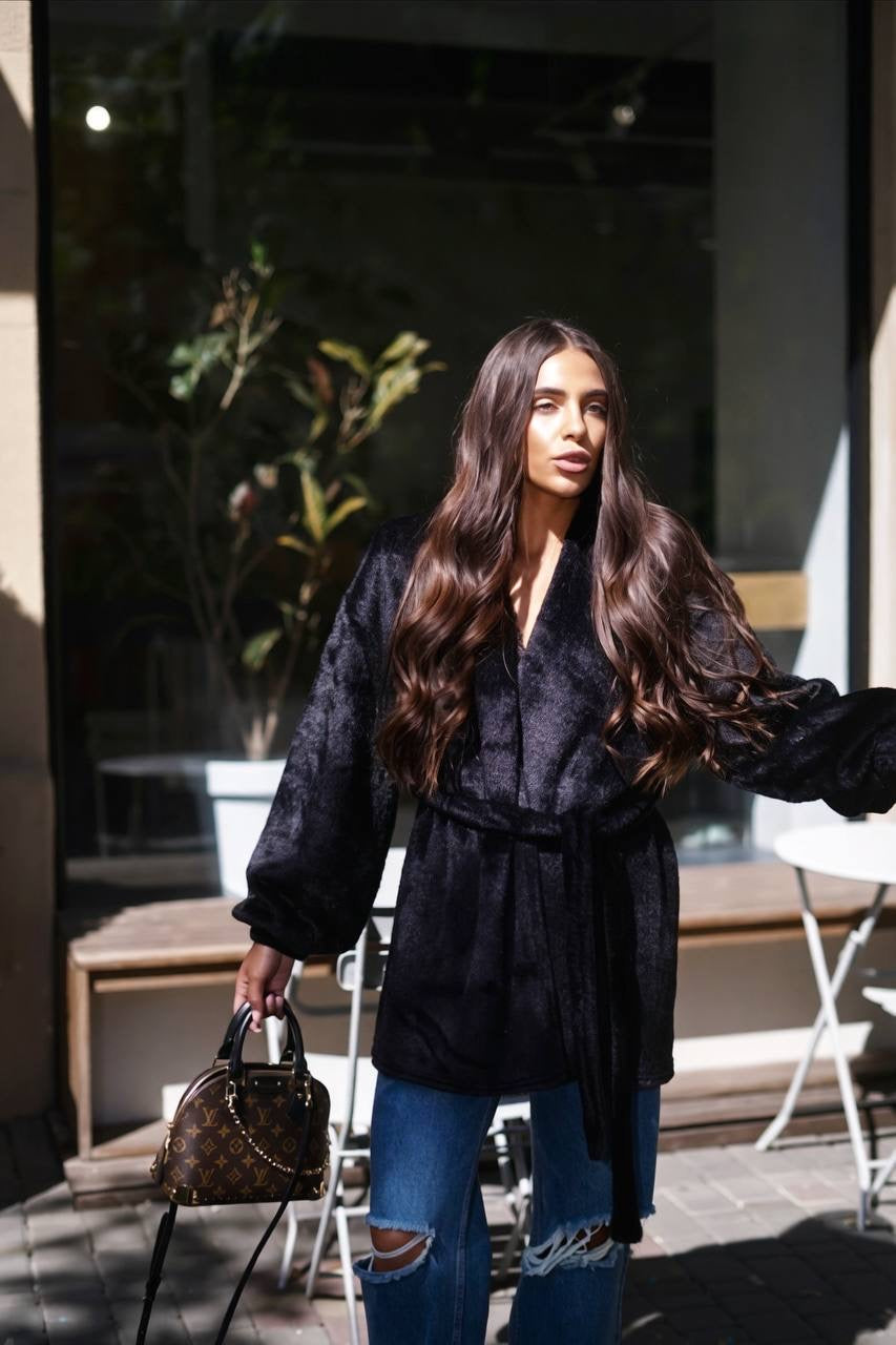 Cashmere-Style Cardigan