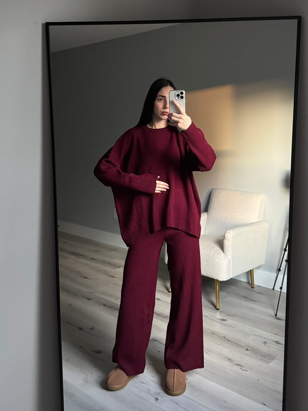 Set Sweater+Palazzo Pants