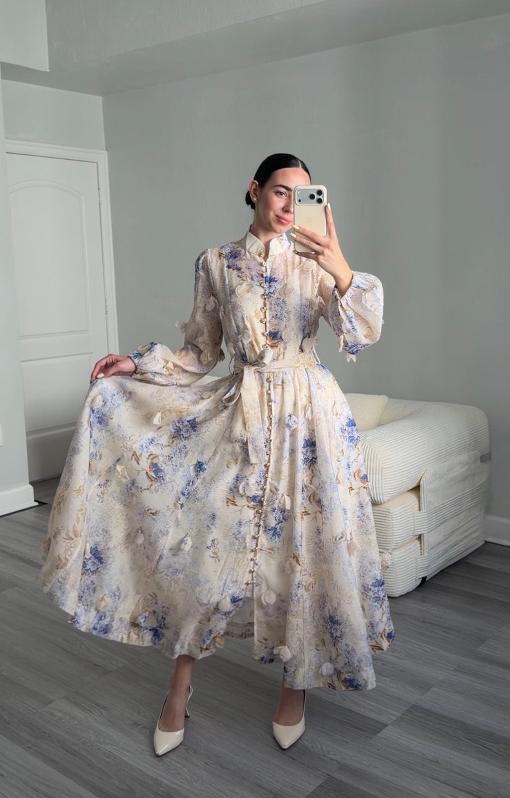 Maxi Dress with Belt✨