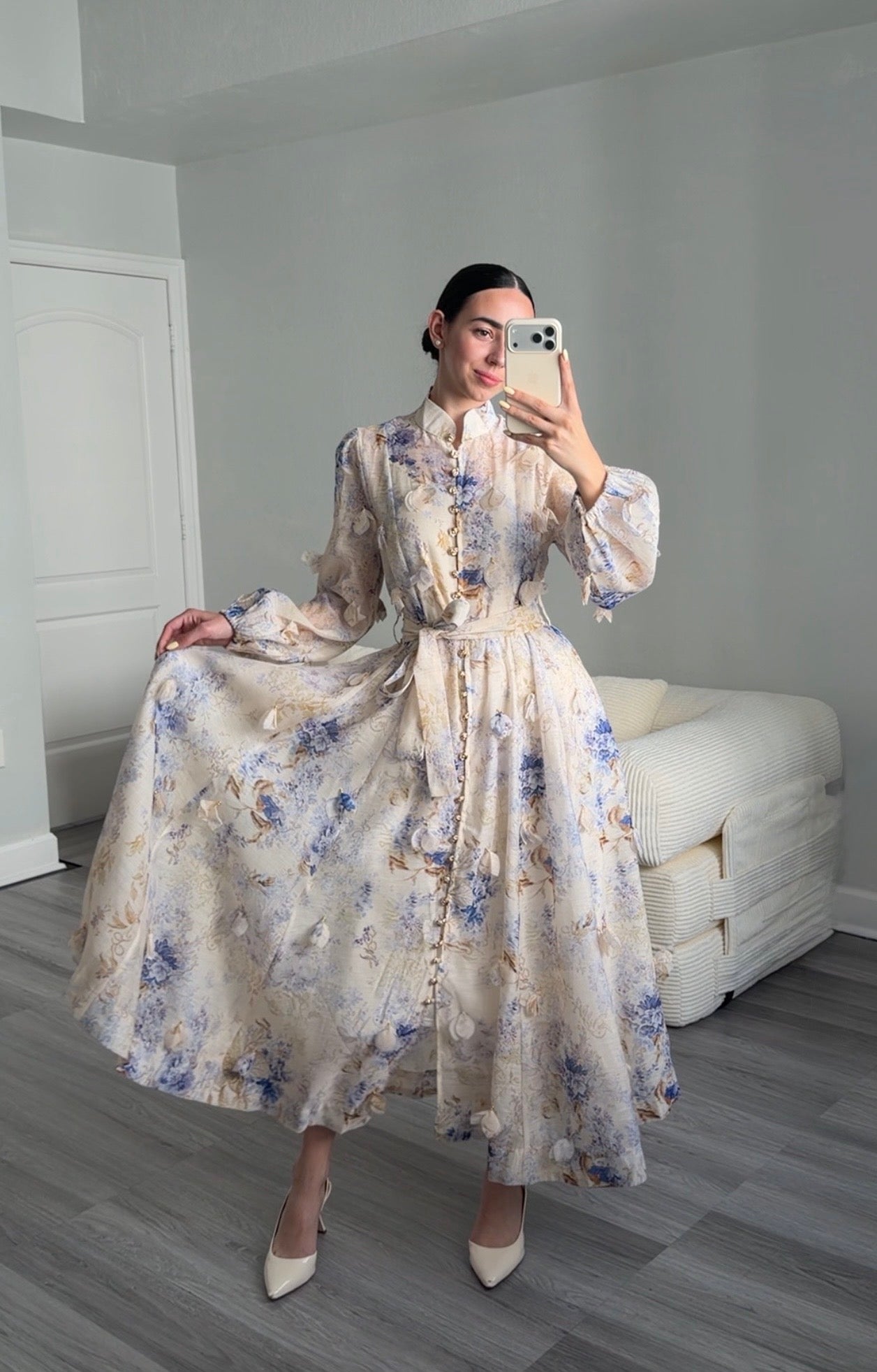 Maxi Dress with Belt✨