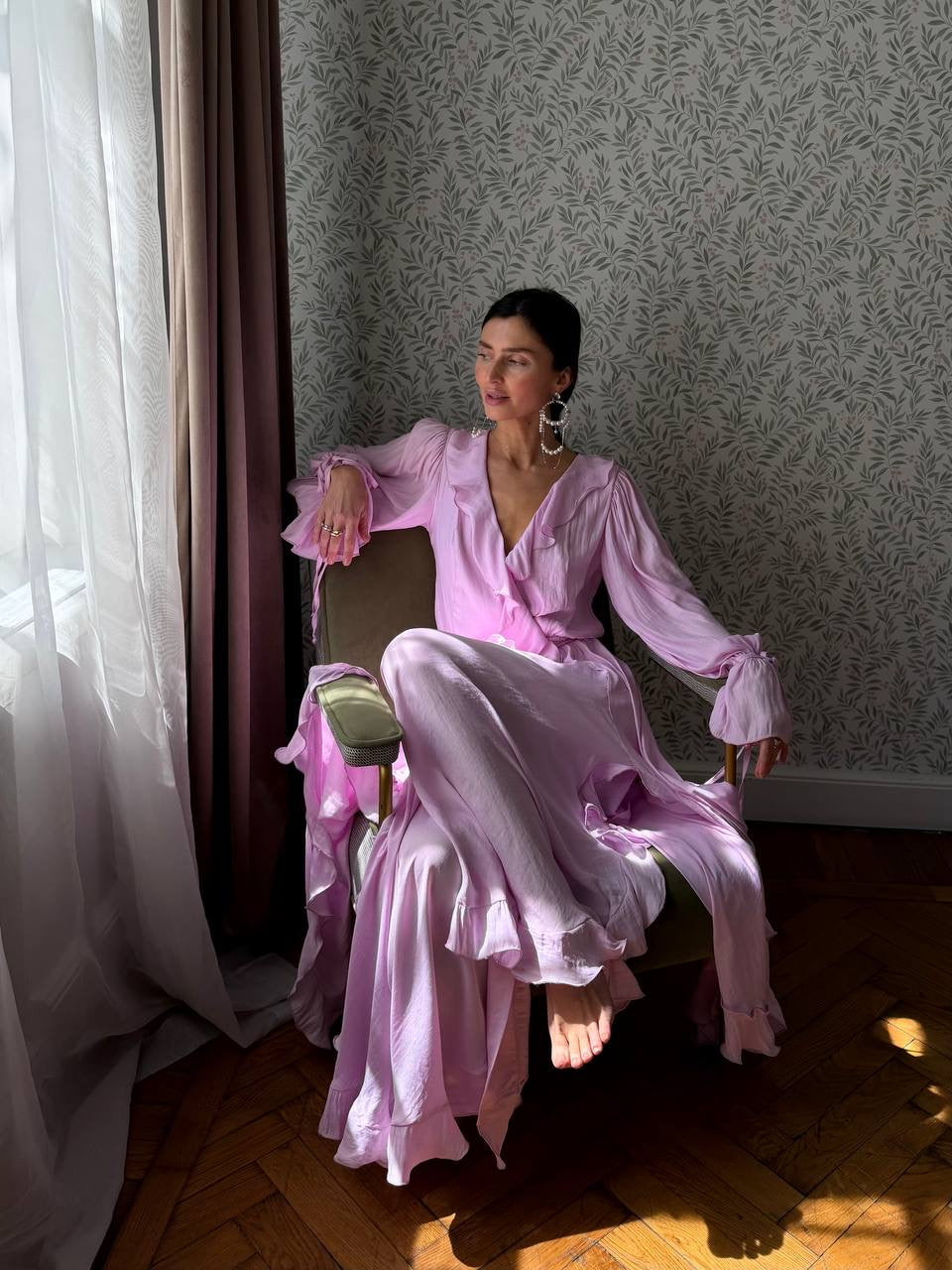 Wrap Maxi Dress