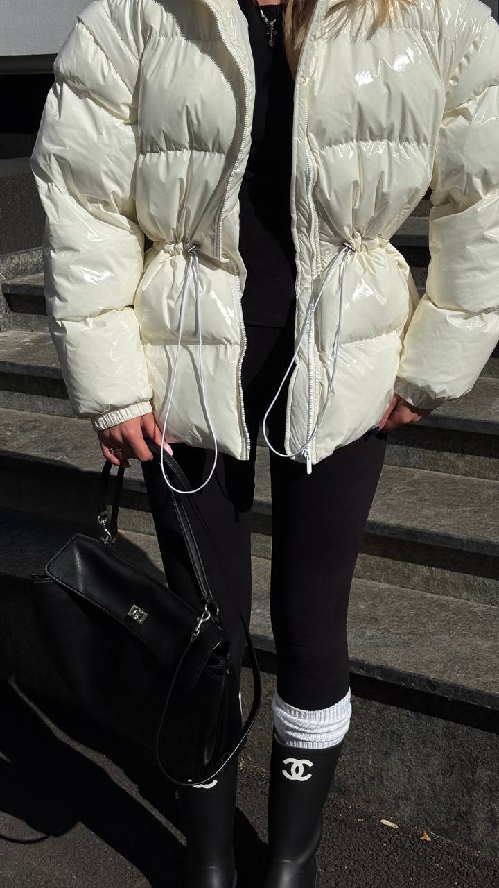 Transformer puffer jacket