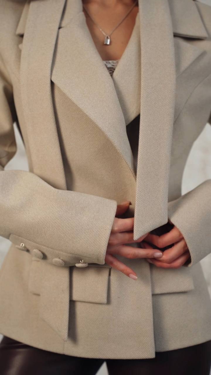 Cashmere jacket