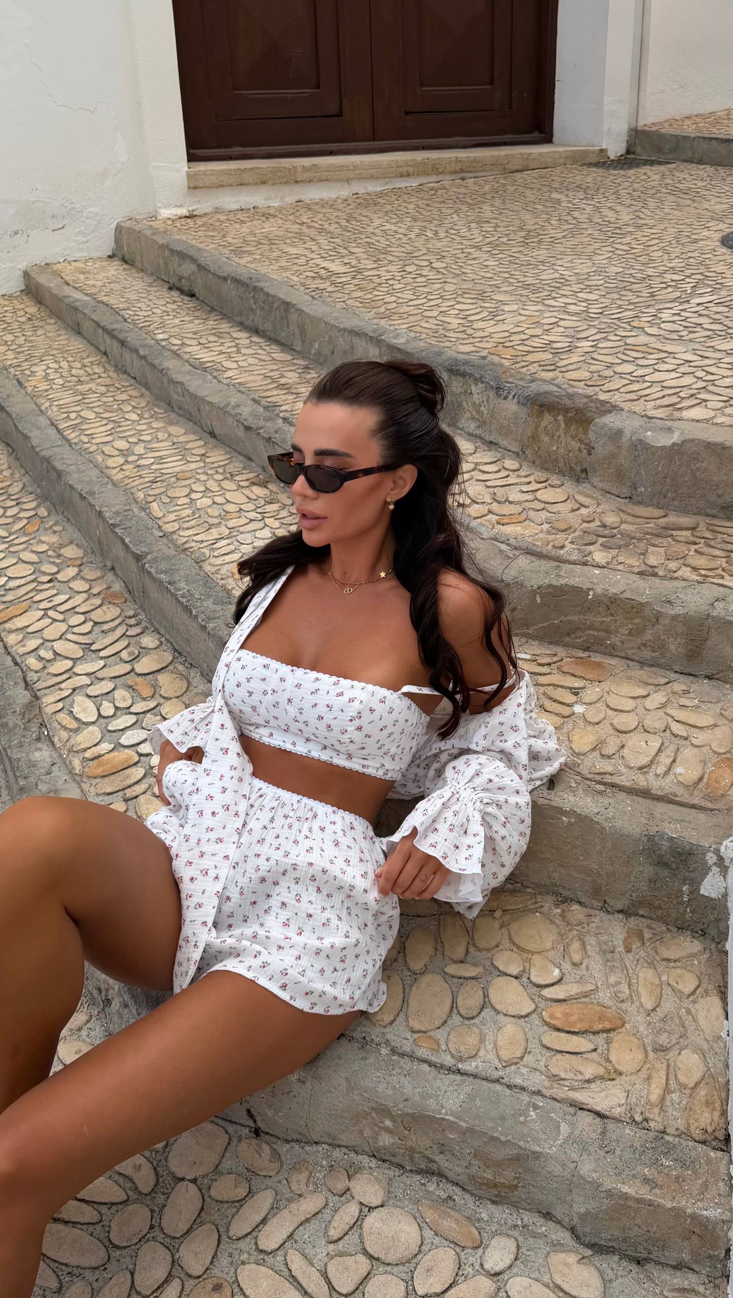Muslin Three-Piece Set