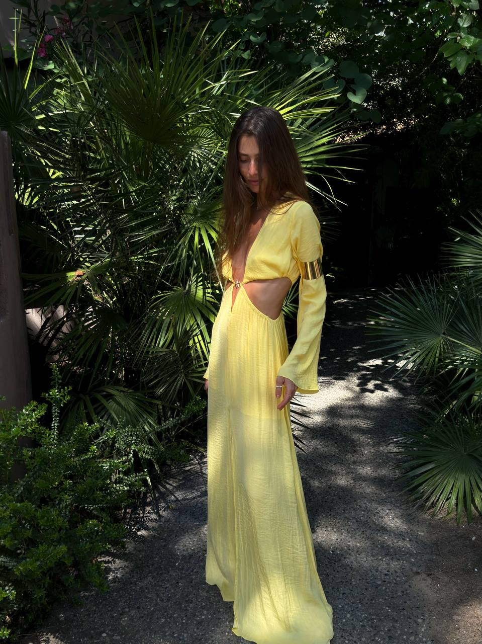 Wet Silk Dress