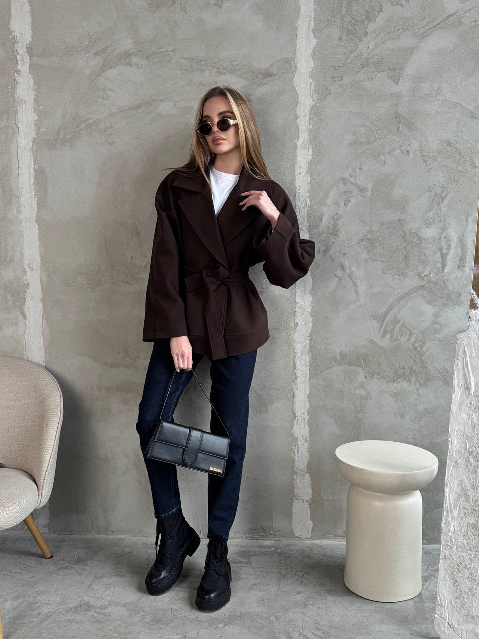 "AURORA" Half Coat