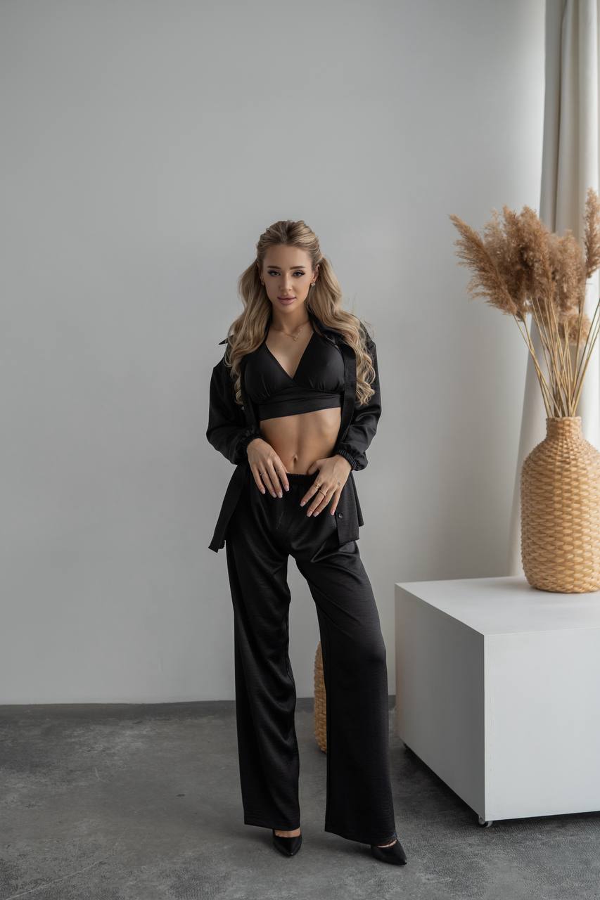 Three-Piece Pants Set