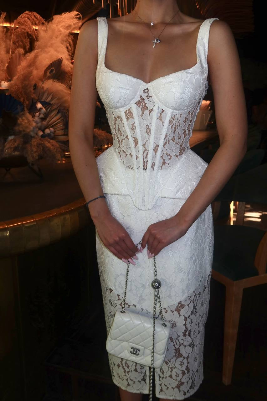 Lace Two-Piece Set