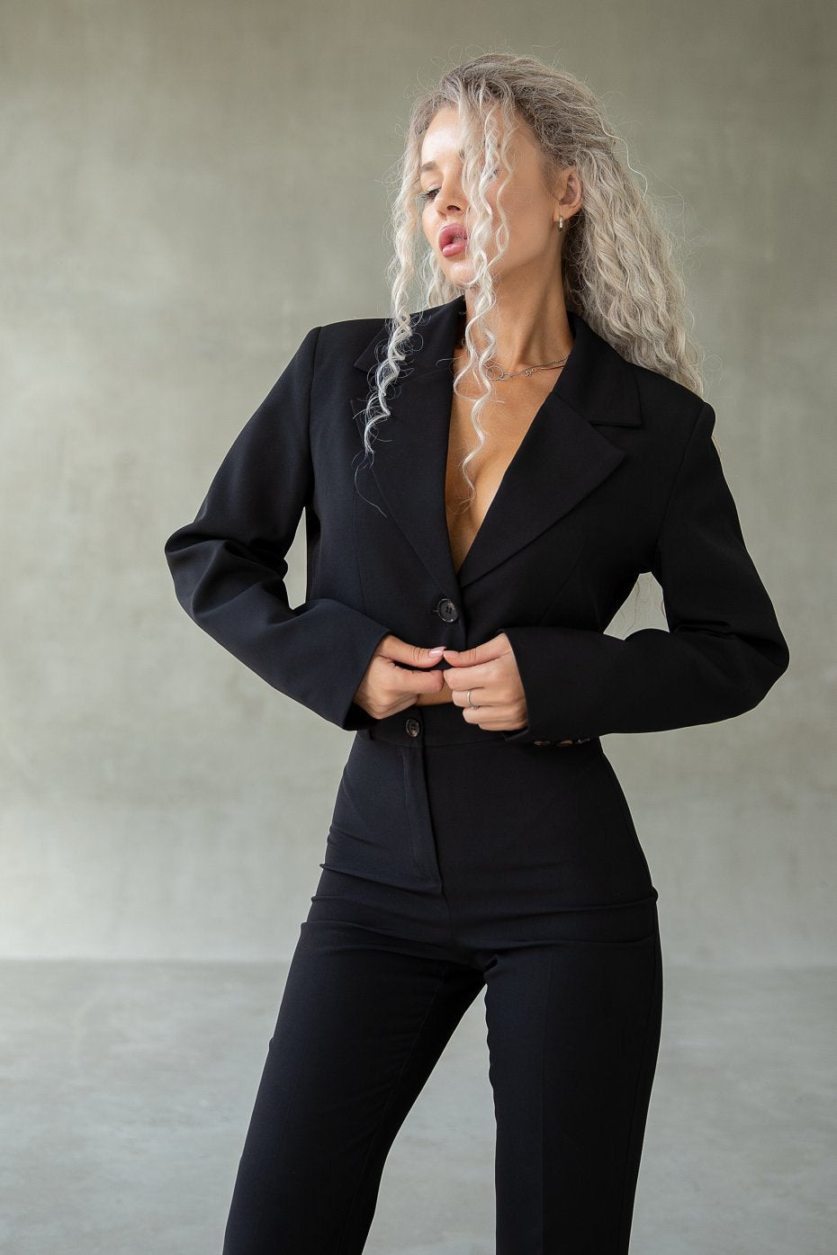 Flared Pants & Simona Blazer