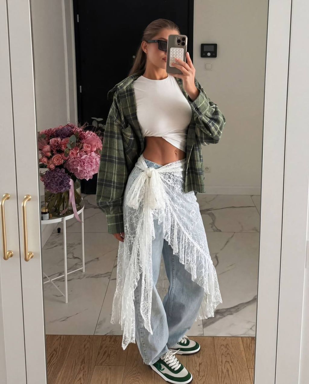 Lace Wrap Skirt 