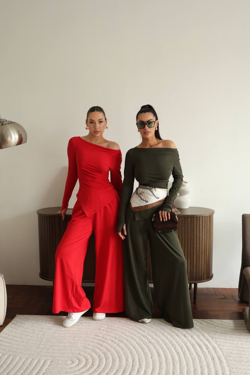 Suit (Long Sleeve Top + Pants)