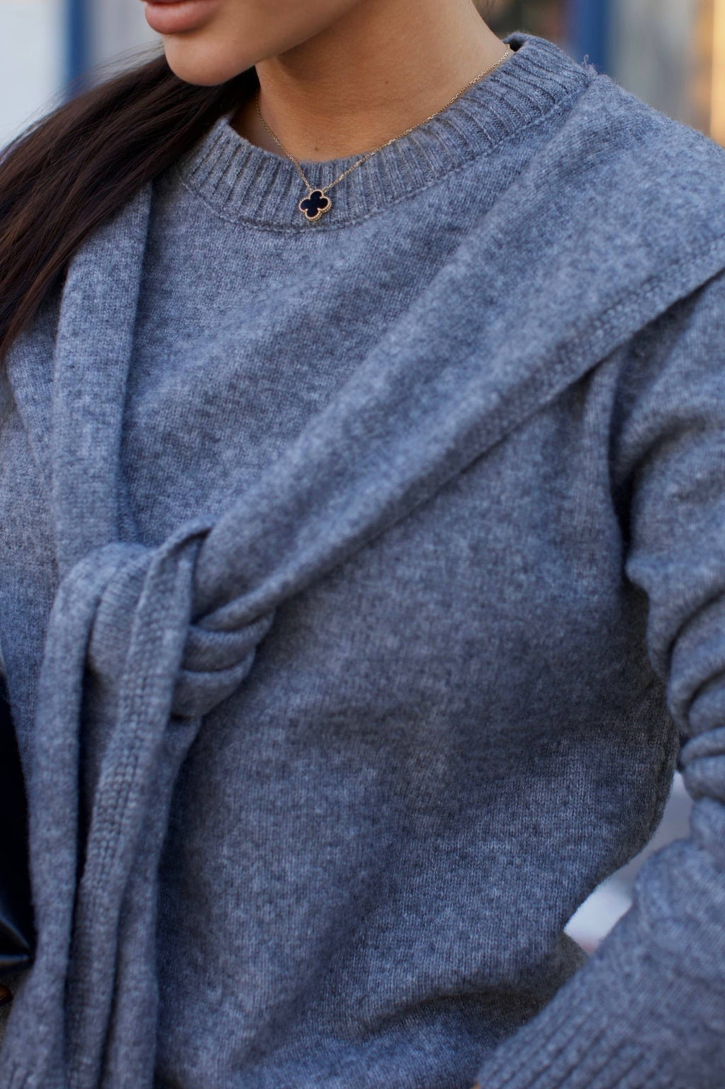 Gray Sweater