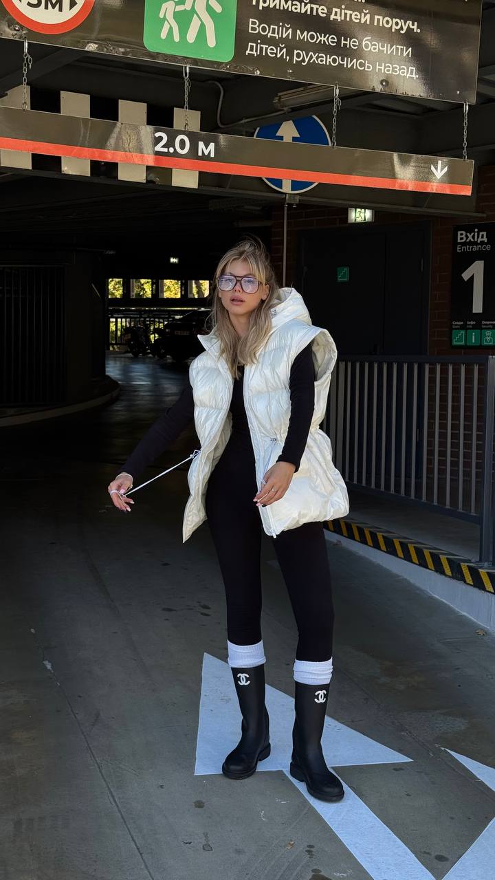 Transformer puffer jacket