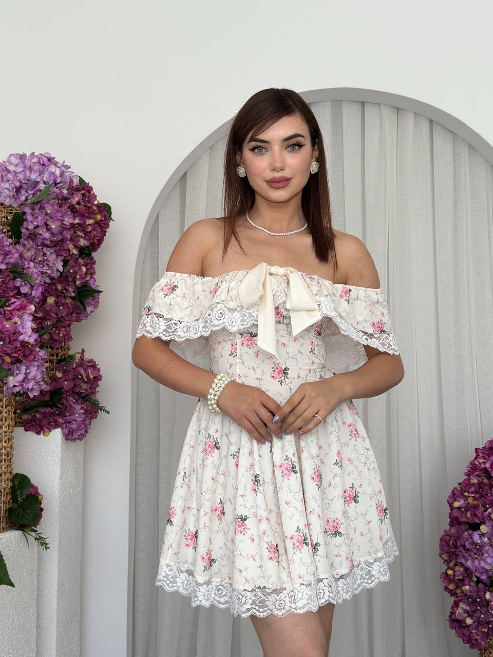 Floral Lace Dress✨