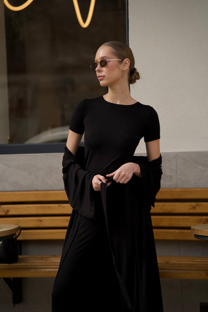 3-Piece Set with Cardigan