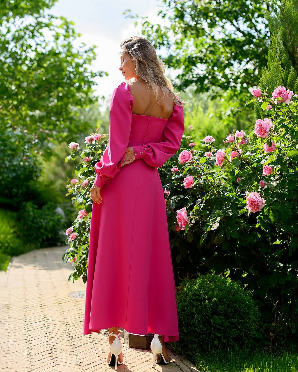 Dress with Built-In Cups