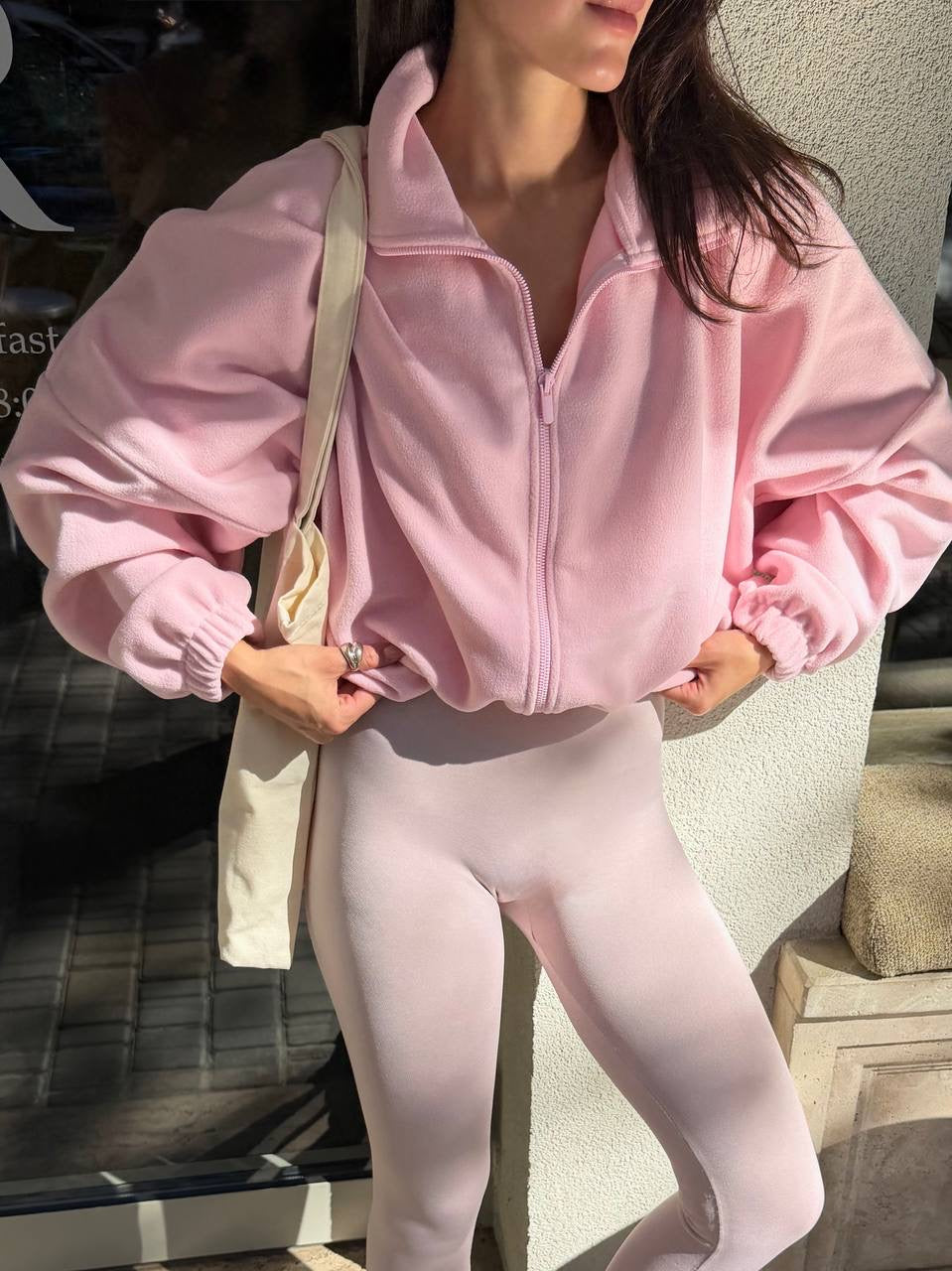 Long Zip-Up Fleece