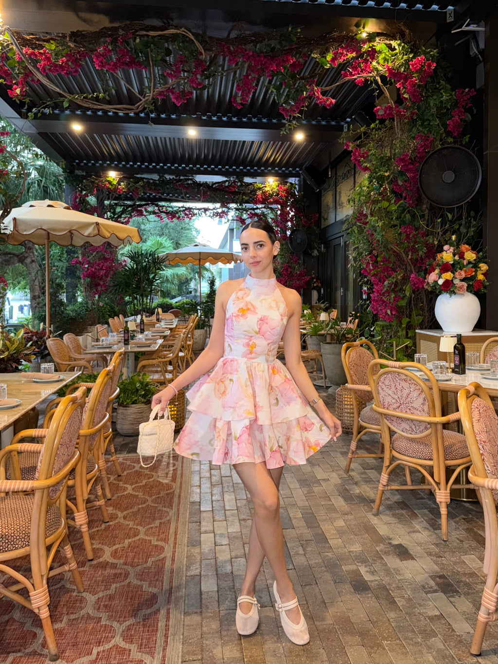 Floral romantic dress