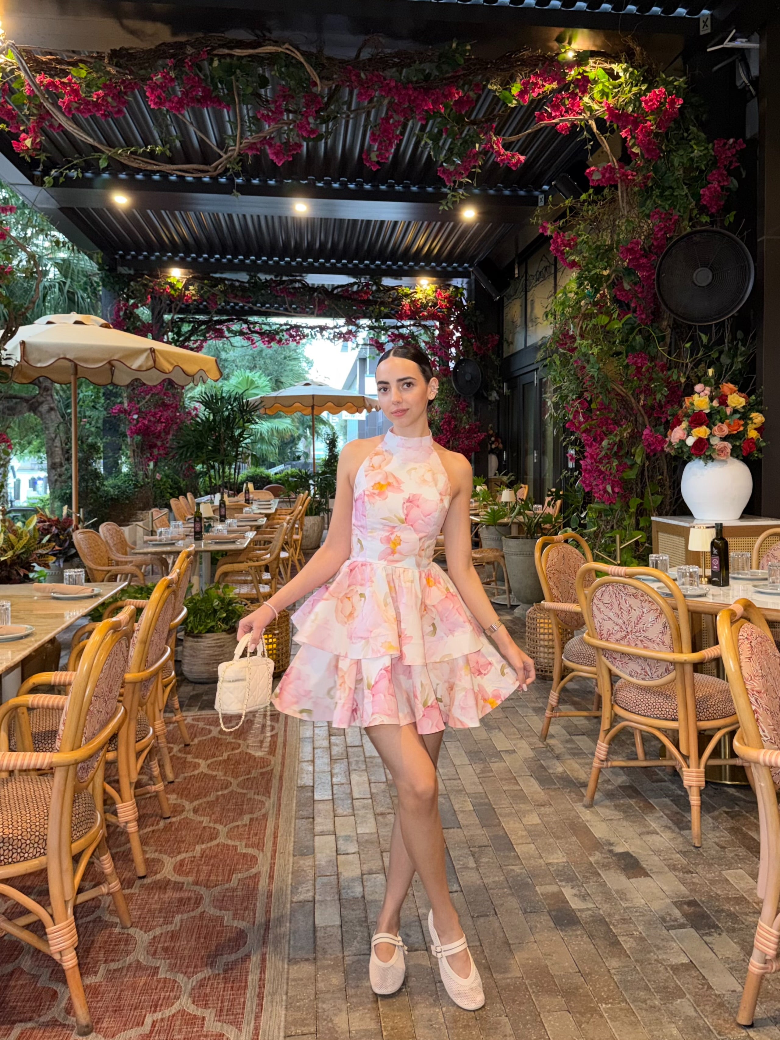 Floral romantic dress