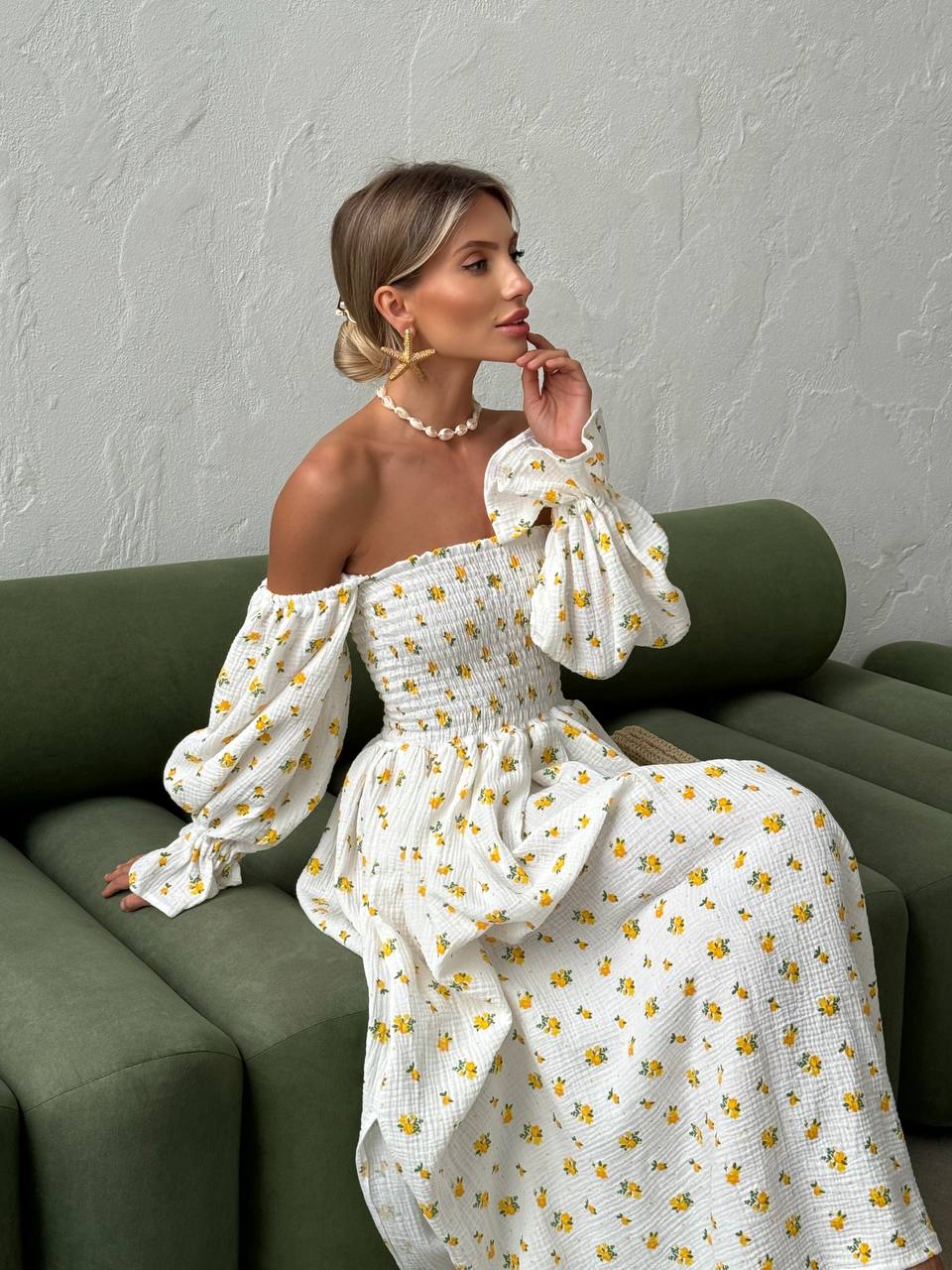 “Solomia” Midi Dress