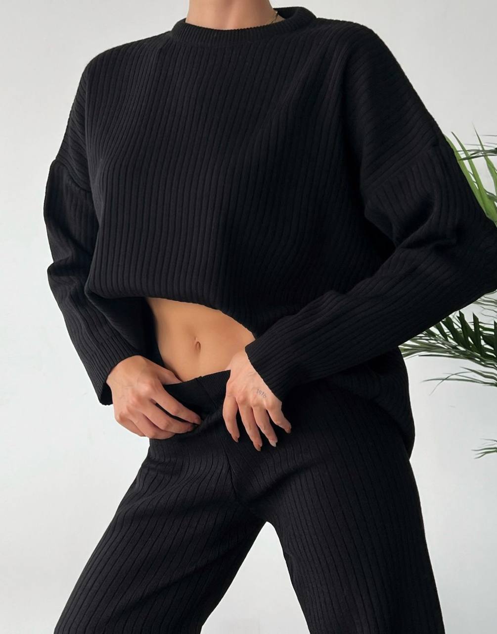 Set Sweater+Palazzo Pants