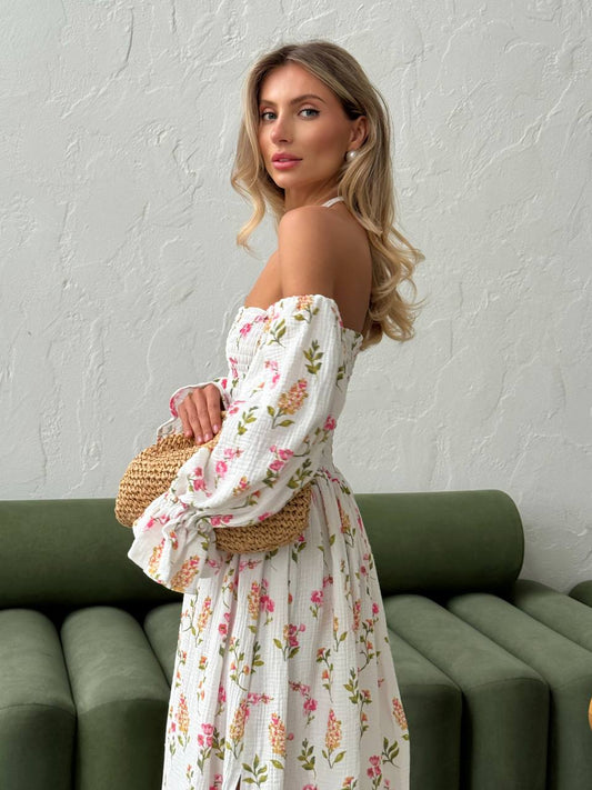 “Solomia” Dress — Midi Length